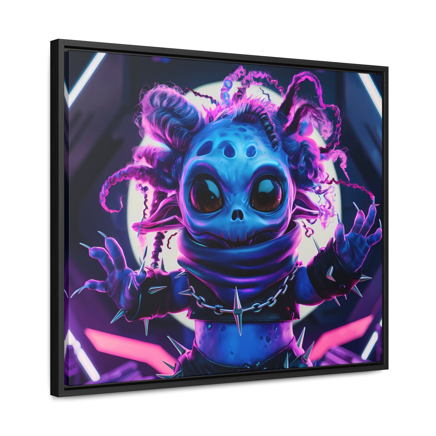 Alien Punk Starlet - Gallery Canvas Wraps, Horizontal Frame