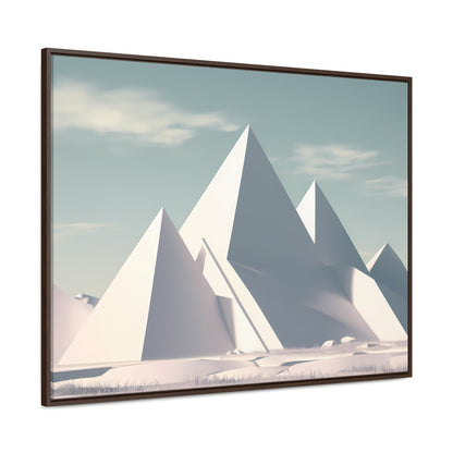 Monolith Peaks - Gallery Canvas Wraps, Horizontal Frame