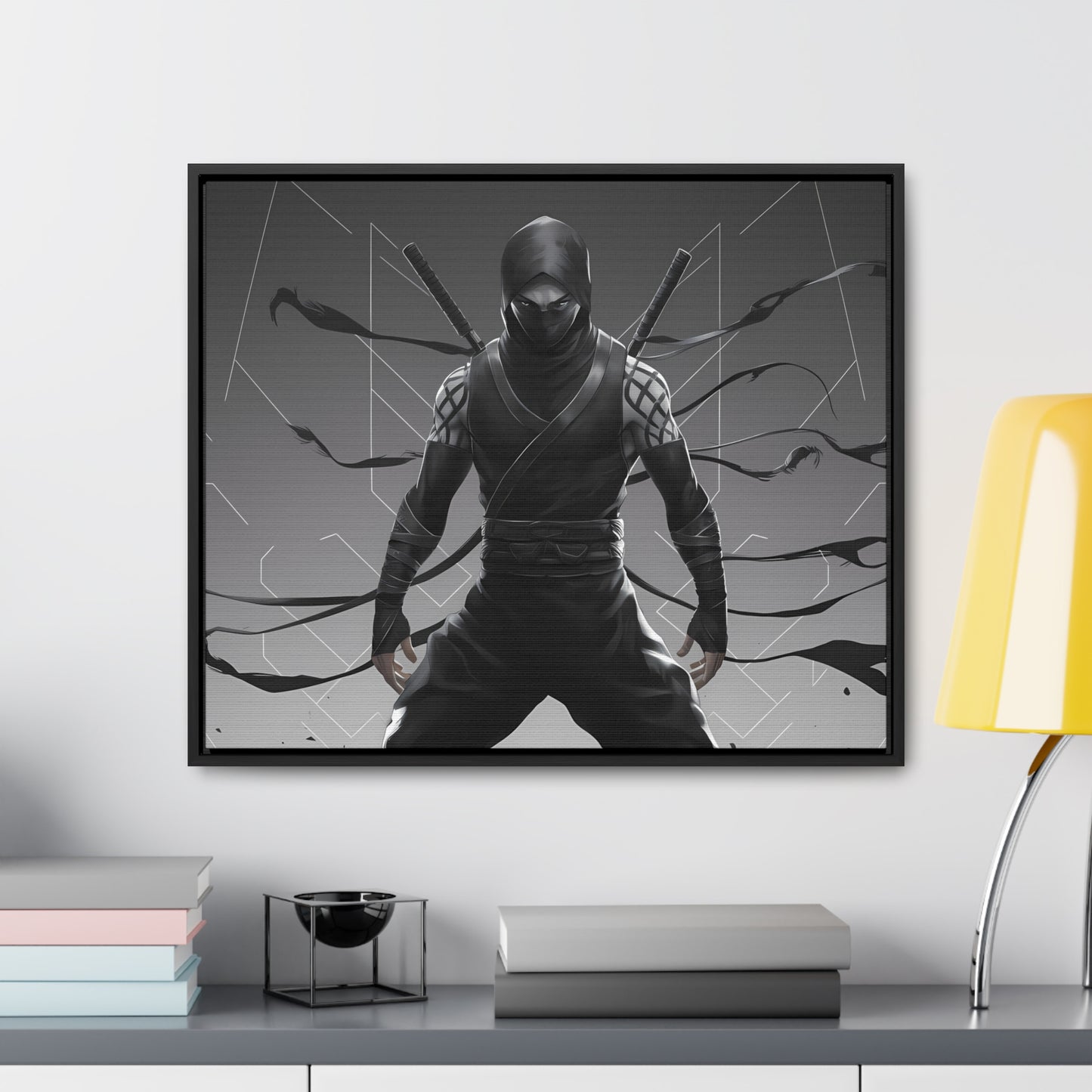 Shadowblade Sentinel - Gallery Canvas Wraps, Horizontal Frame