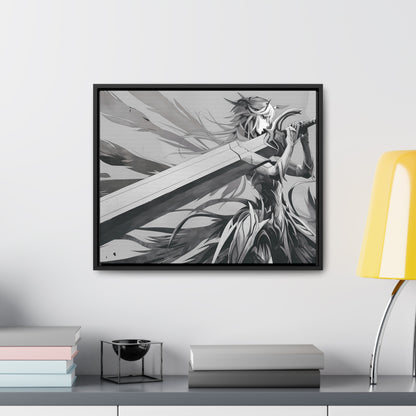 Eclipse of the Blade - Gallery Canvas Wraps, Horizontal Frame