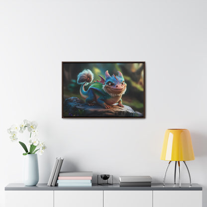 Guardian of the Enchanted Grove - Gallery Canvas Wraps, Horizontal Frame