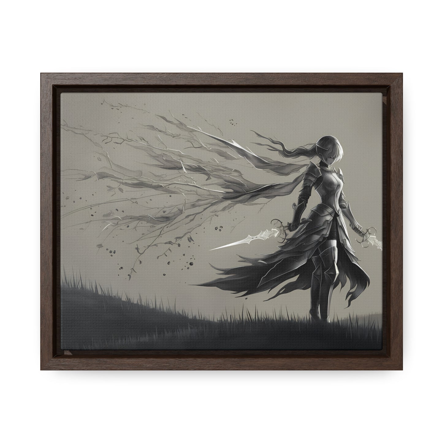 Blade of the Abyss - Gallery Canvas Wraps, Horizontal Frame