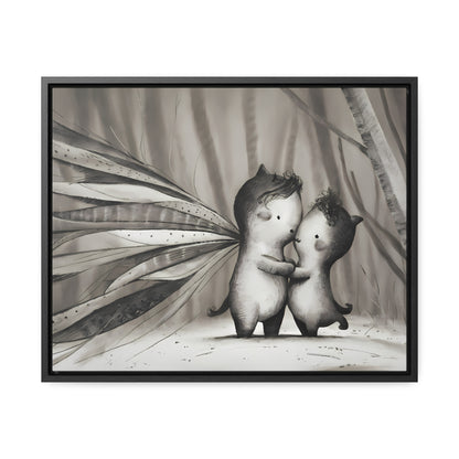 Whispers of the Forest - Gallery Canvas Wraps, Horizontal Frame