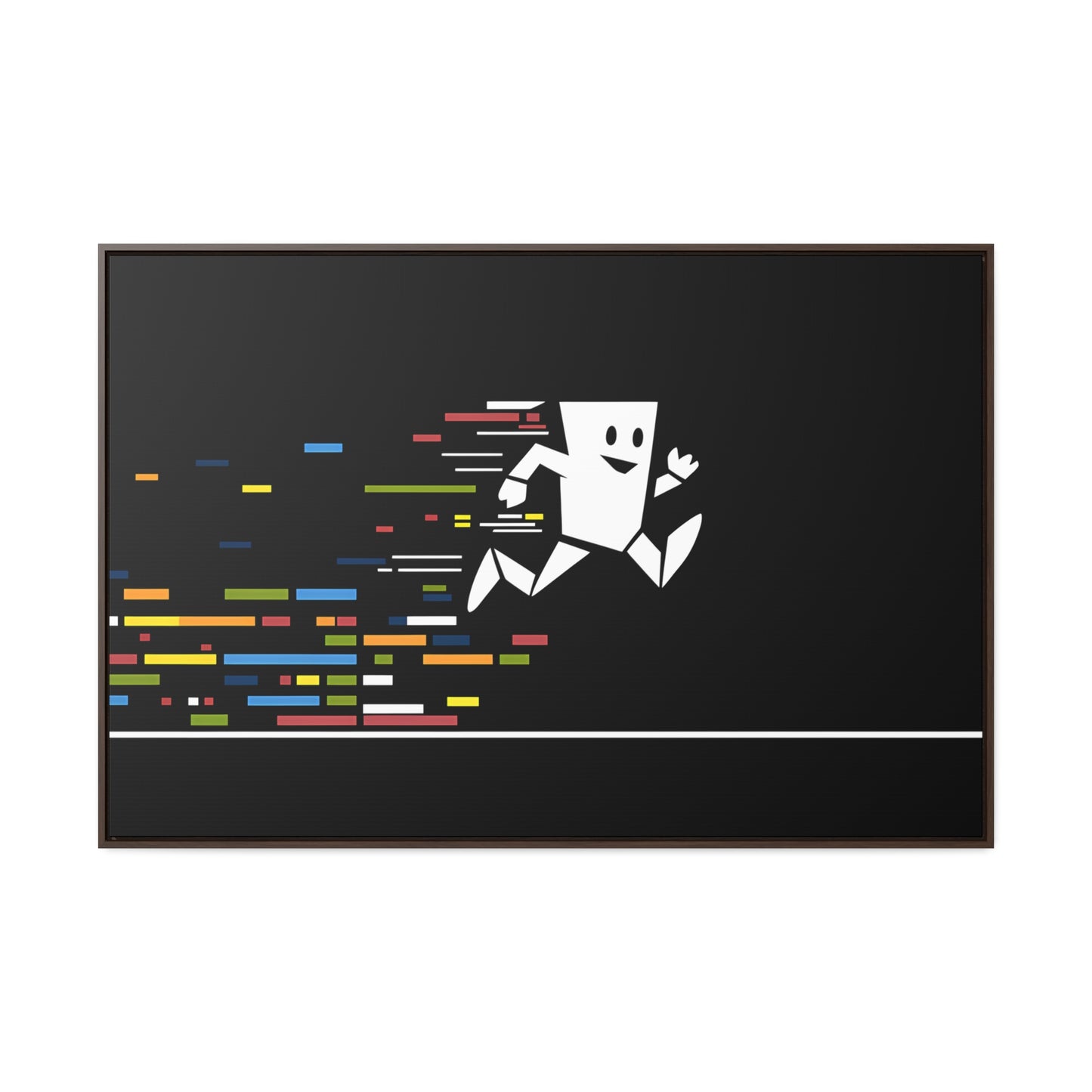 Data Sprint - Gallery Canvas Wraps, Horizontal Frame