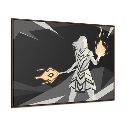 Ethereal Flamebearer - Gallery Canvas Wraps, Horizontal Frame