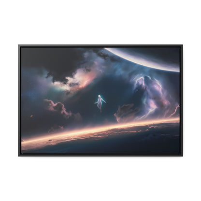 Ascension Beyond the Horizon - Gallery Canvas Wraps, Horizontal Frame