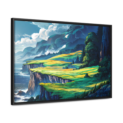 Edge of the Wild Coast - Gallery Canvas Wraps, Horizontal Frame