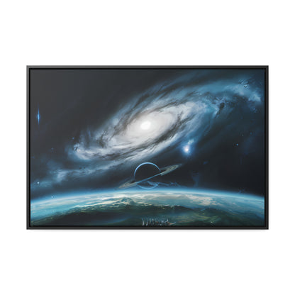 Celestial Spiral - Gallery Canvas Wraps, Horizontal Frame