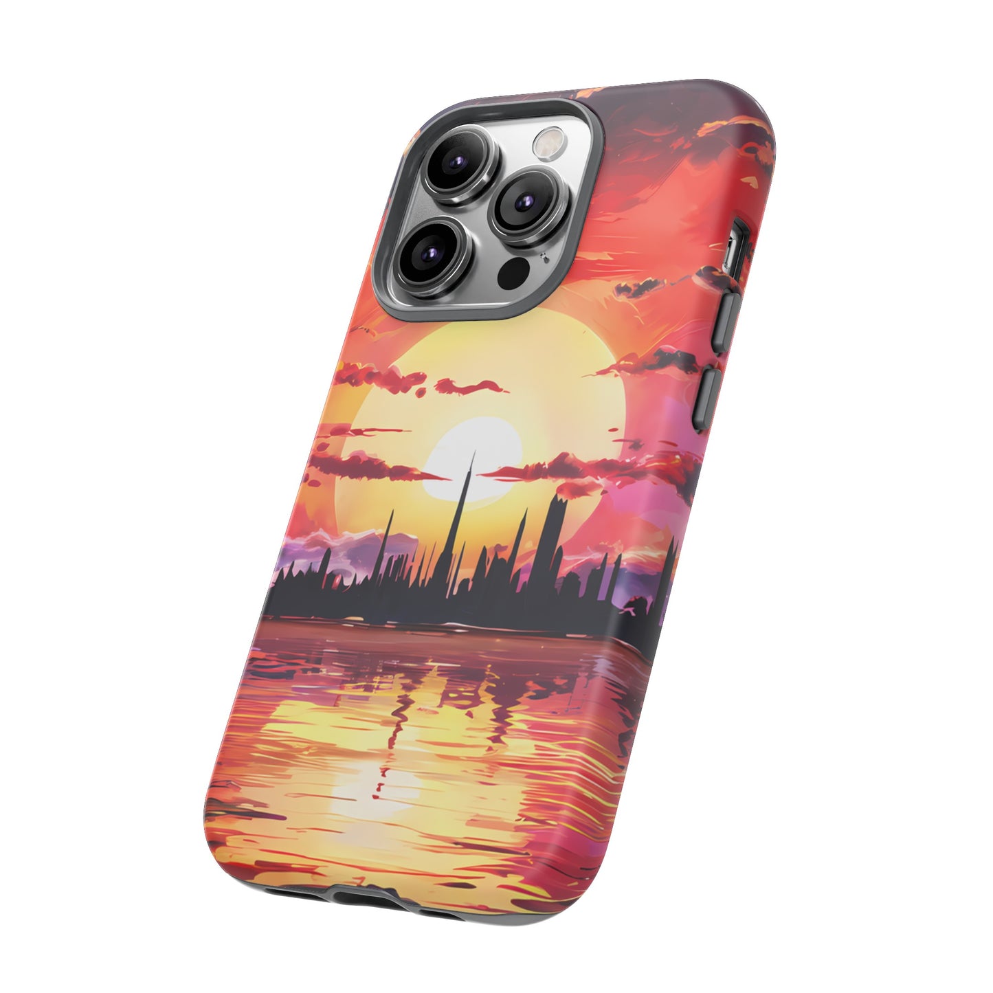 Anime Island City - Smartphone Tough Cases