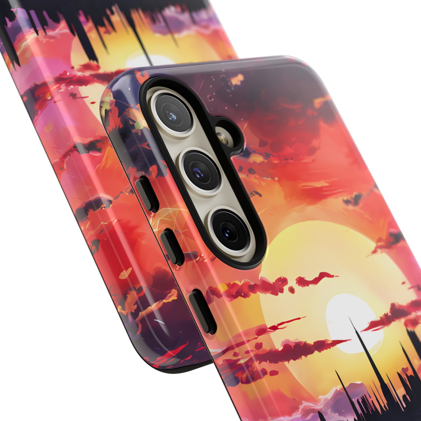 Anime Island City - Smartphone Tough Cases