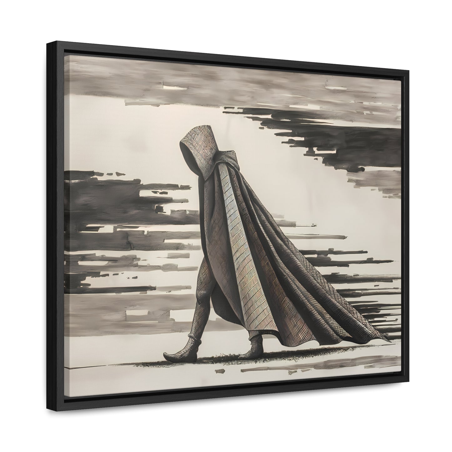 Wanderer of Shadows - Gallery Canvas Wraps, Horizontal Frame