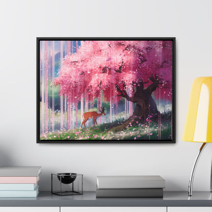 Beneath the Blossoming Canopy - Gallery Canvas Wraps, Horizontal Frame