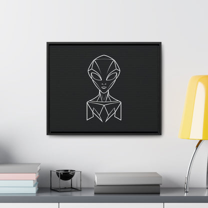 Alien Geometry - Gallery Canvas Wraps, Horizontal Frame