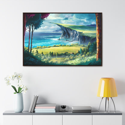 Edge of the Horizon - Gallery Canvas Wraps, Horizontal Frame