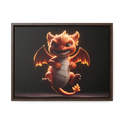 Fiery Mischief - Gallery Canvas Wraps, Horizontal Frame