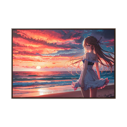 Sunset Reverie - Gallery Canvas Wraps, Horizontal Frame