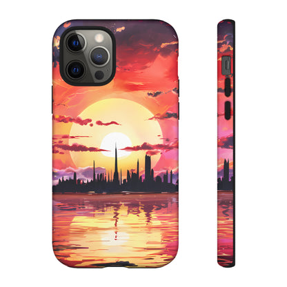 Anime Island City - Smartphone Tough Cases