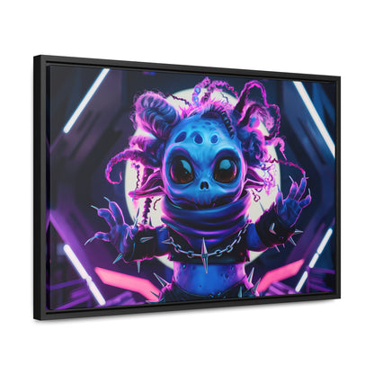 Alien Punk Starlet - Gallery Canvas Wraps, Horizontal Frame