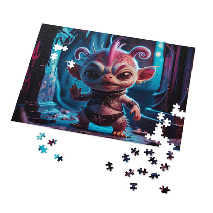 Punk Goblin Street Encounter - Jigsaw Puzzle (30, 110, 252, 500,1000-Piece)