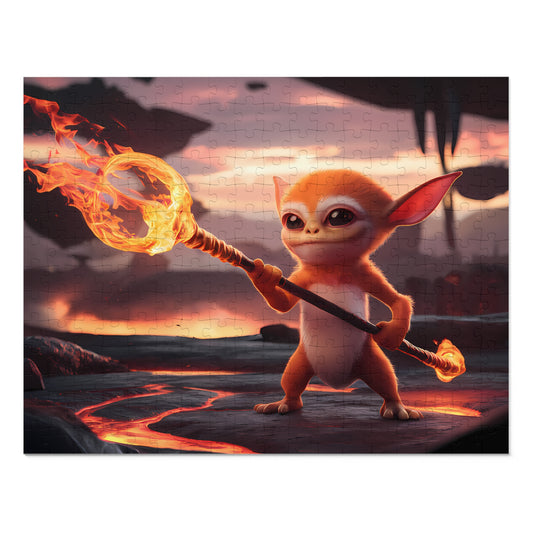 Guardian of the Fiery Realm - Jigsaw Puzzle (30, 110, 252, 500,1000-Piece)