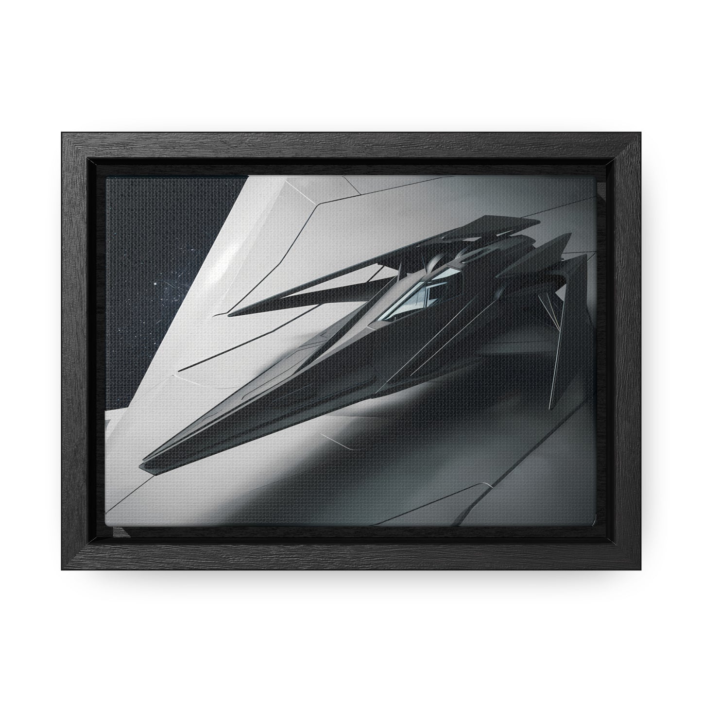 Starlance Stealth Interceptor - Gallery Canvas Wraps, Horizontal Frame