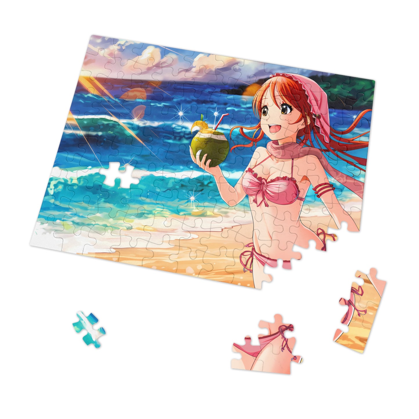 Summer Breeze and Coconut Dreams - Jigsaw Puzzle (30, 110, 252, 500,1000-Piece)