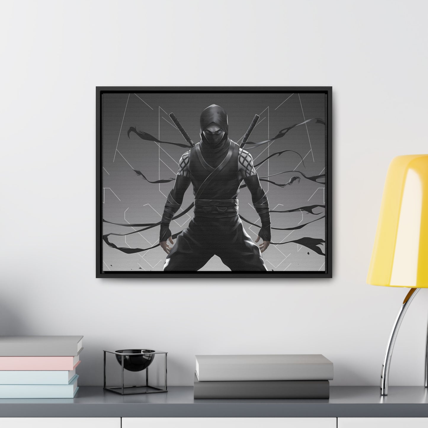 Shadowblade Sentinel - Gallery Canvas Wraps, Horizontal Frame