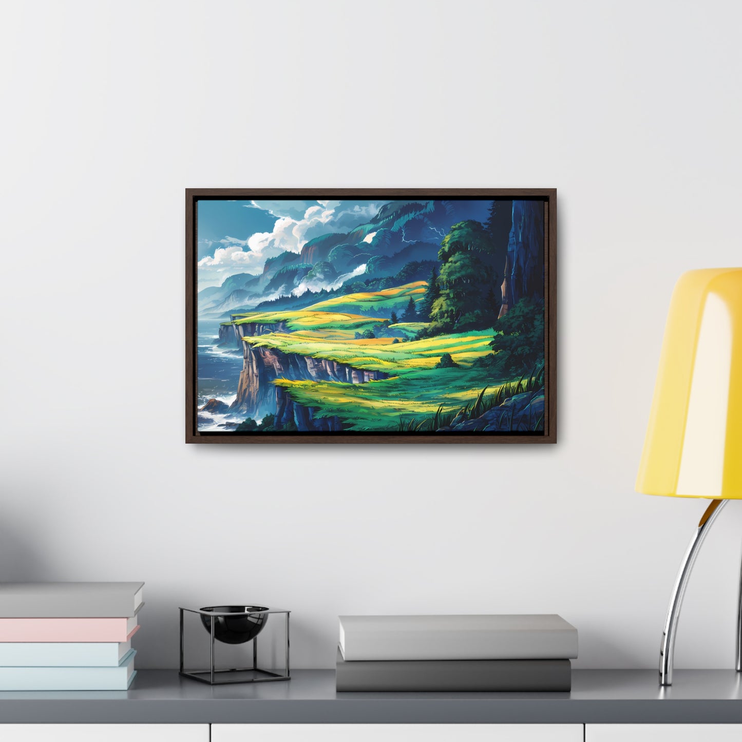 Edge of the Wild Coast - Gallery Canvas Wraps, Horizontal Frame