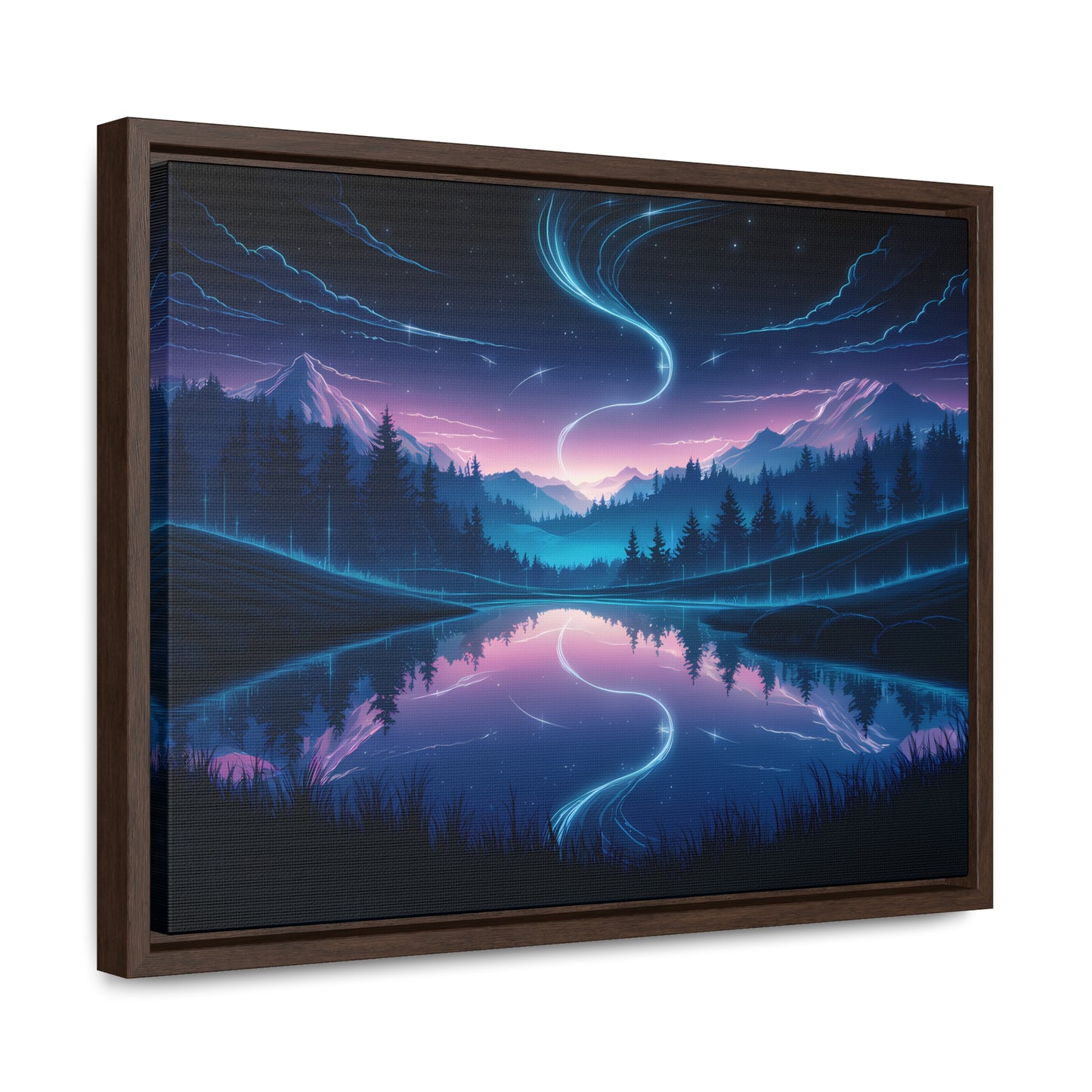 Celestial Reflection - Gallery Canvas Wraps, Horizontal Frame