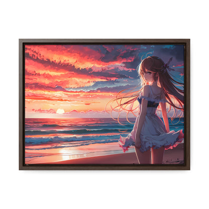 Sunset Reverie - Gallery Canvas Wraps, Horizontal Frame