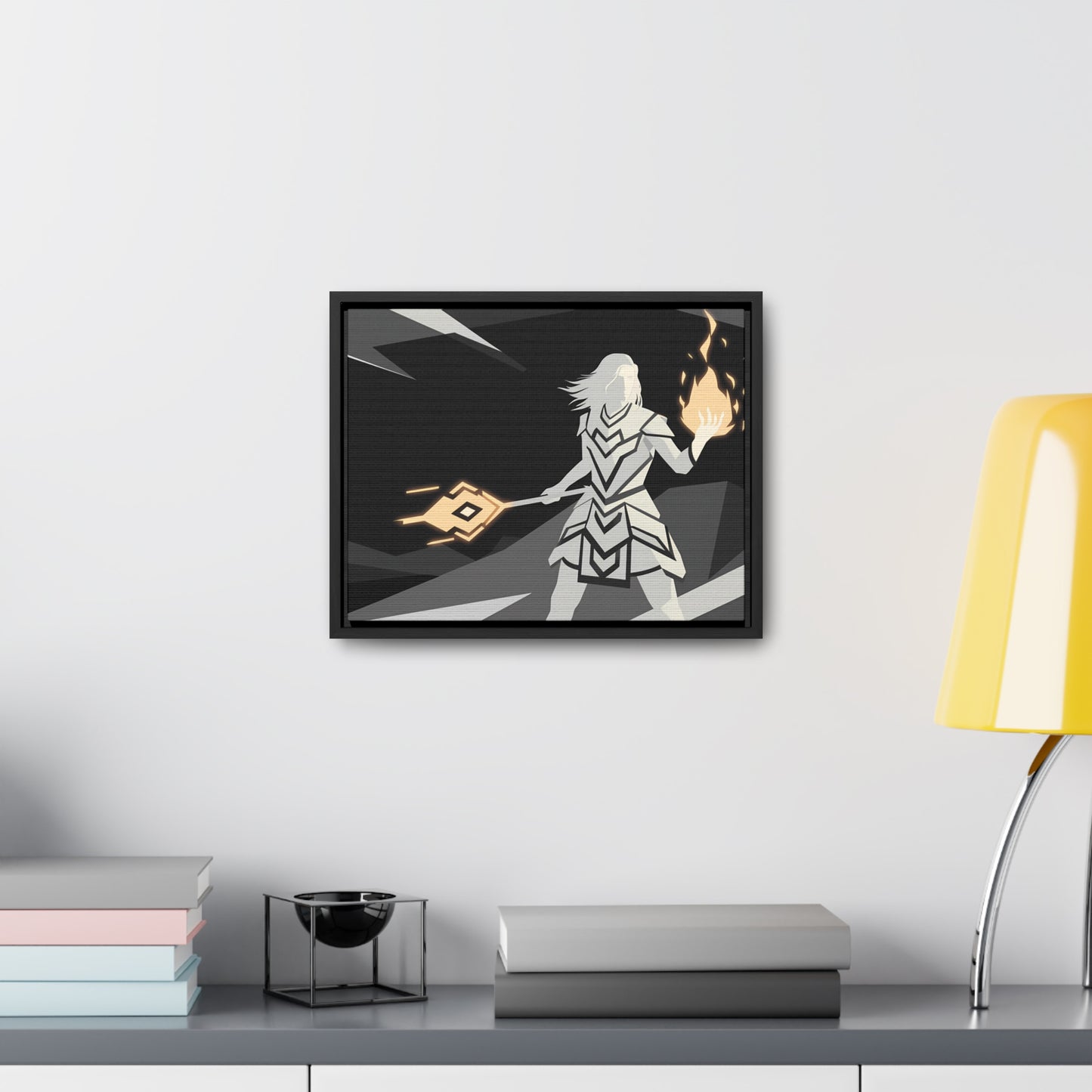 Ethereal Flamebearer - Gallery Canvas Wraps, Horizontal Frame