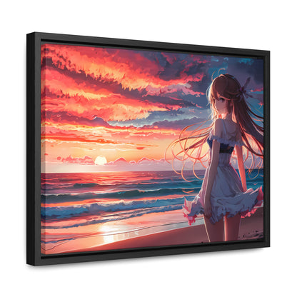 Sunset Reverie - Gallery Canvas Wraps, Horizontal Frame