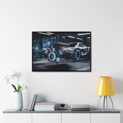 The Future of Automotive Engineering - Gallery Canvas Wraps, Horizontal Frame