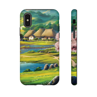 Idyllic Anime Village - Smartphone Tough Cases