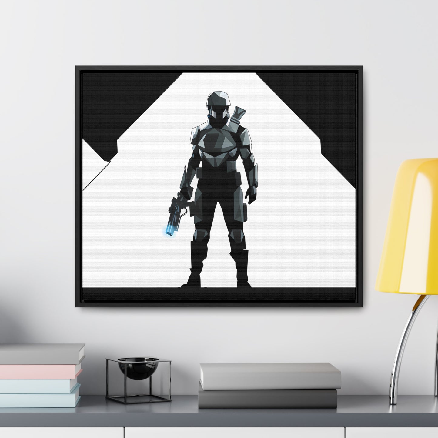 Sentinel of the Void - Gallery Canvas Wraps, Horizontal Frame