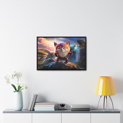 Guardian of the Mystic Grove - Gallery Canvas Wraps, Horizontal Frame