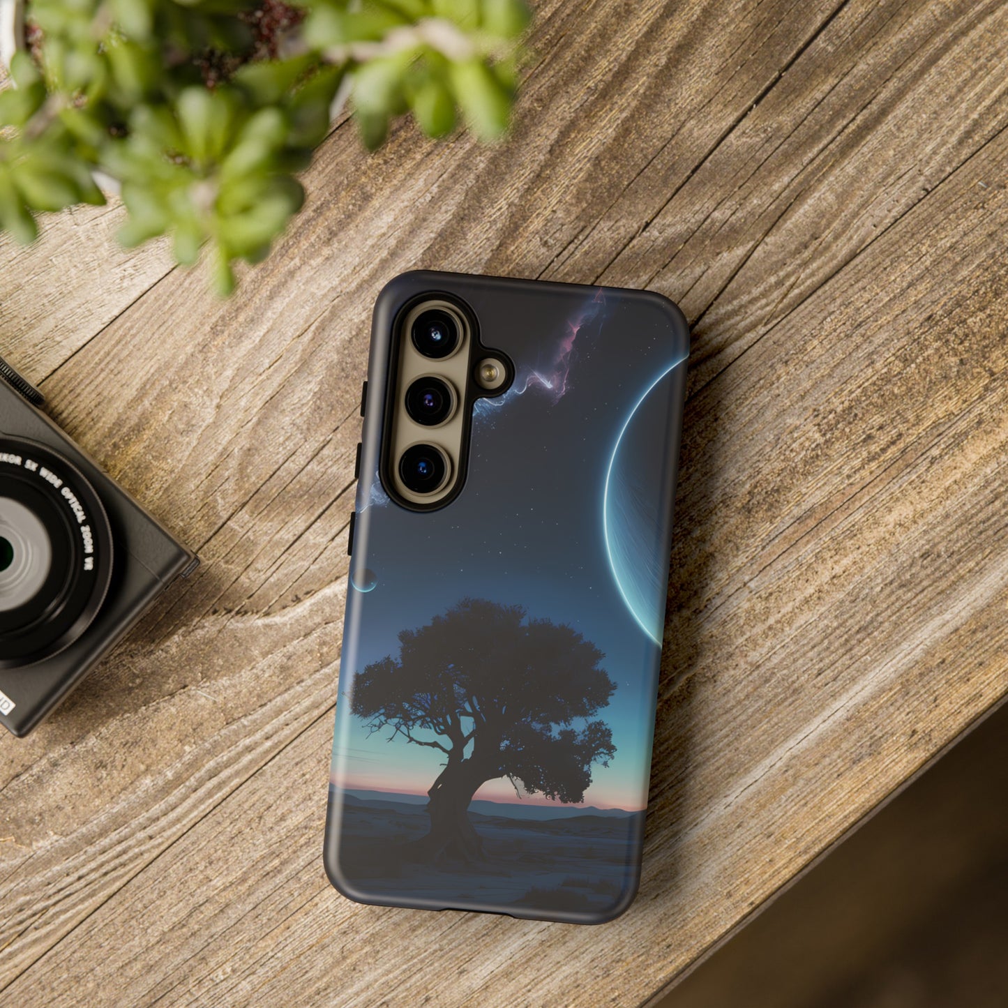 The Cosmos and a Tree - Smartphone Tough Cases