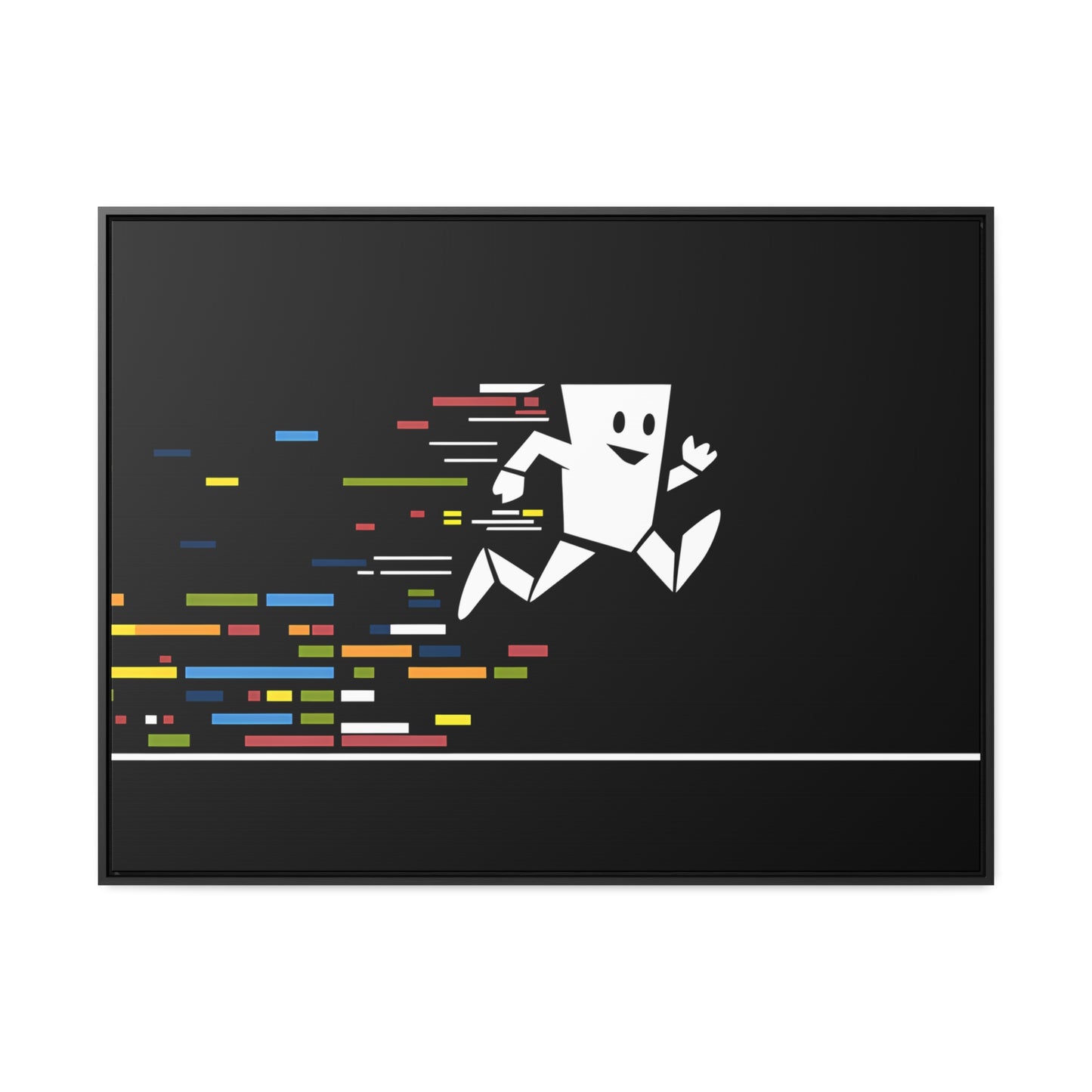 Data Sprint - Gallery Canvas Wraps, Horizontal Frame