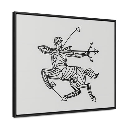 Centaur's Precision - Gallery Canvas Wraps, Horizontal Frame