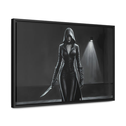 The Shadow's Blade - Gallery Canvas Wraps, Horizontal Frame