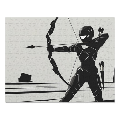 Archer in Shadow Armor - Jigsaw Puzzle (30, 110, 252, 500,1000-Piece)