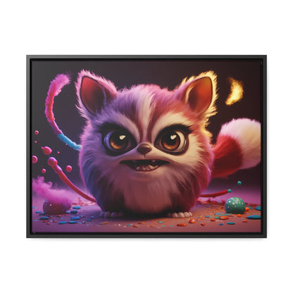 Cosmic Candy Critter - Gallery Canvas Wraps, Horizontal Frame