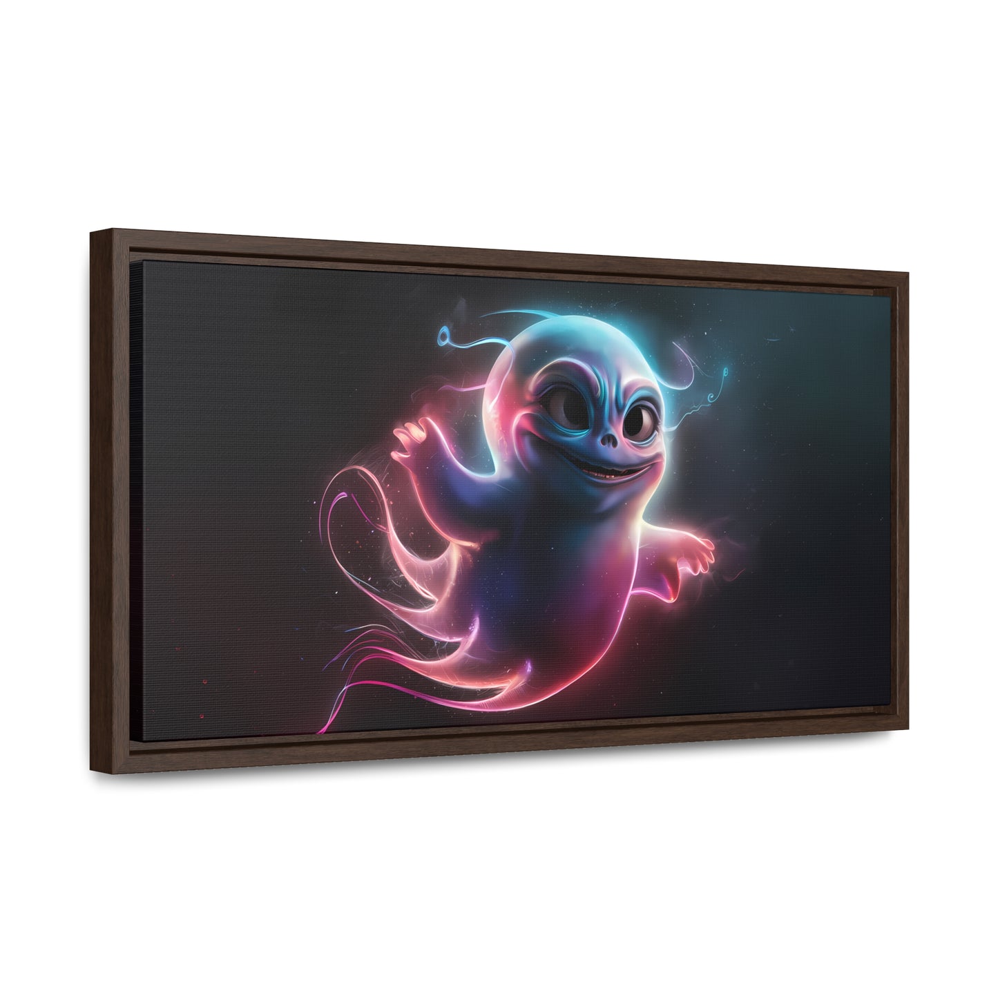 Neon Ghostling - Gallery Canvas Wraps, Horizontal Frame