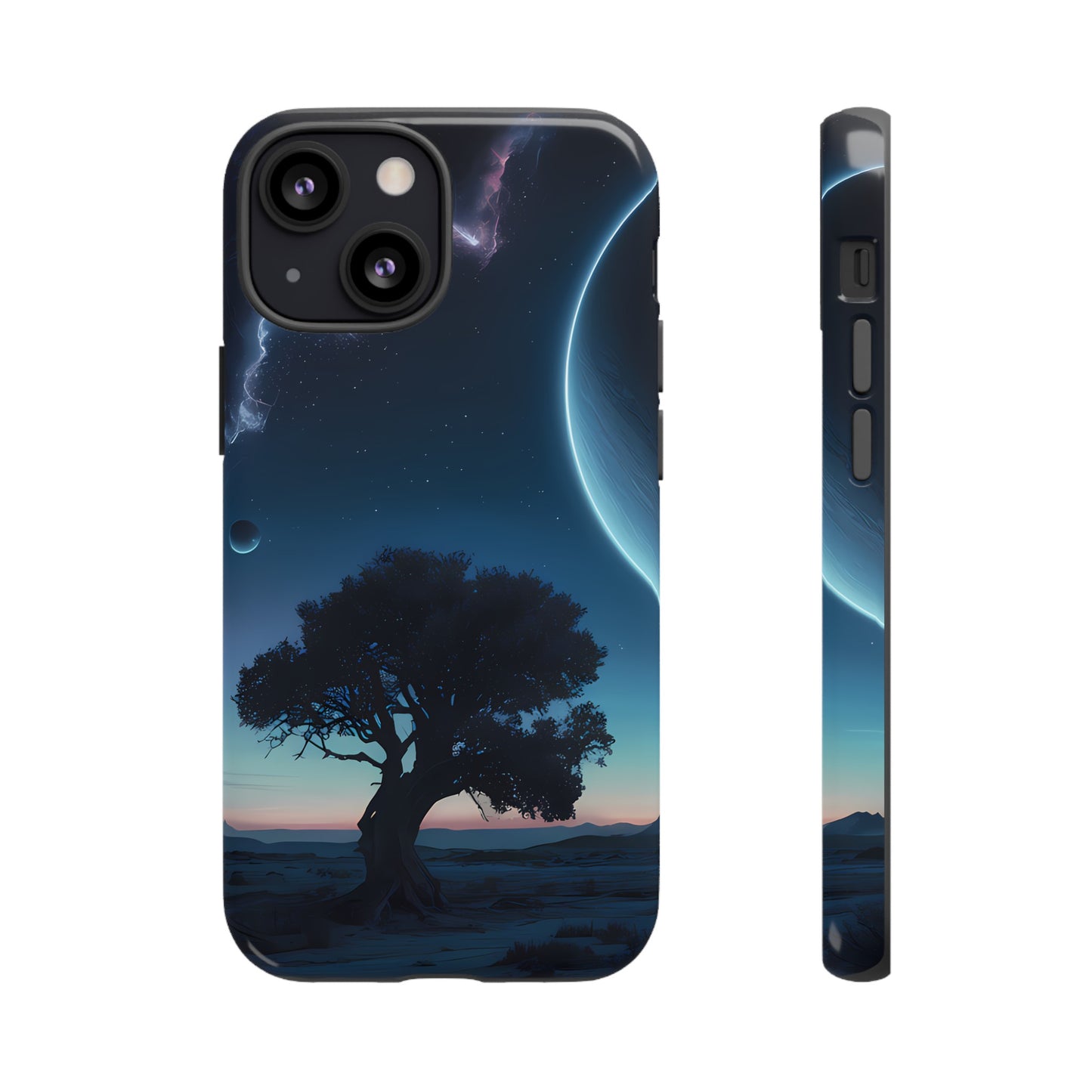 The Cosmos and a Tree - Smartphone Tough Cases