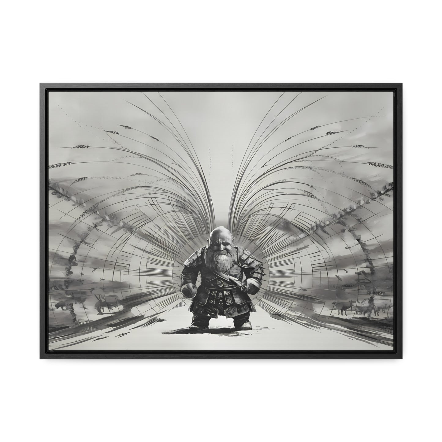 Guardian of the Elemental Winds - Gallery Canvas Wraps, Horizontal Frame