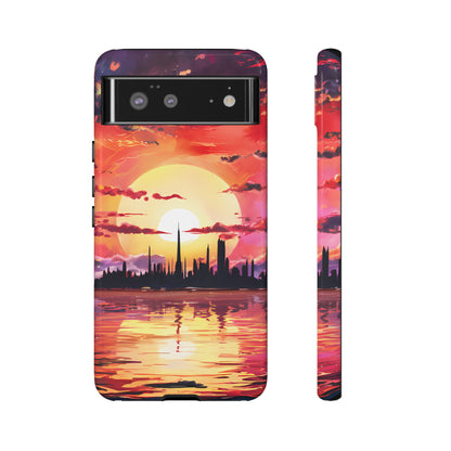 Anime Island City - Smartphone Tough Cases