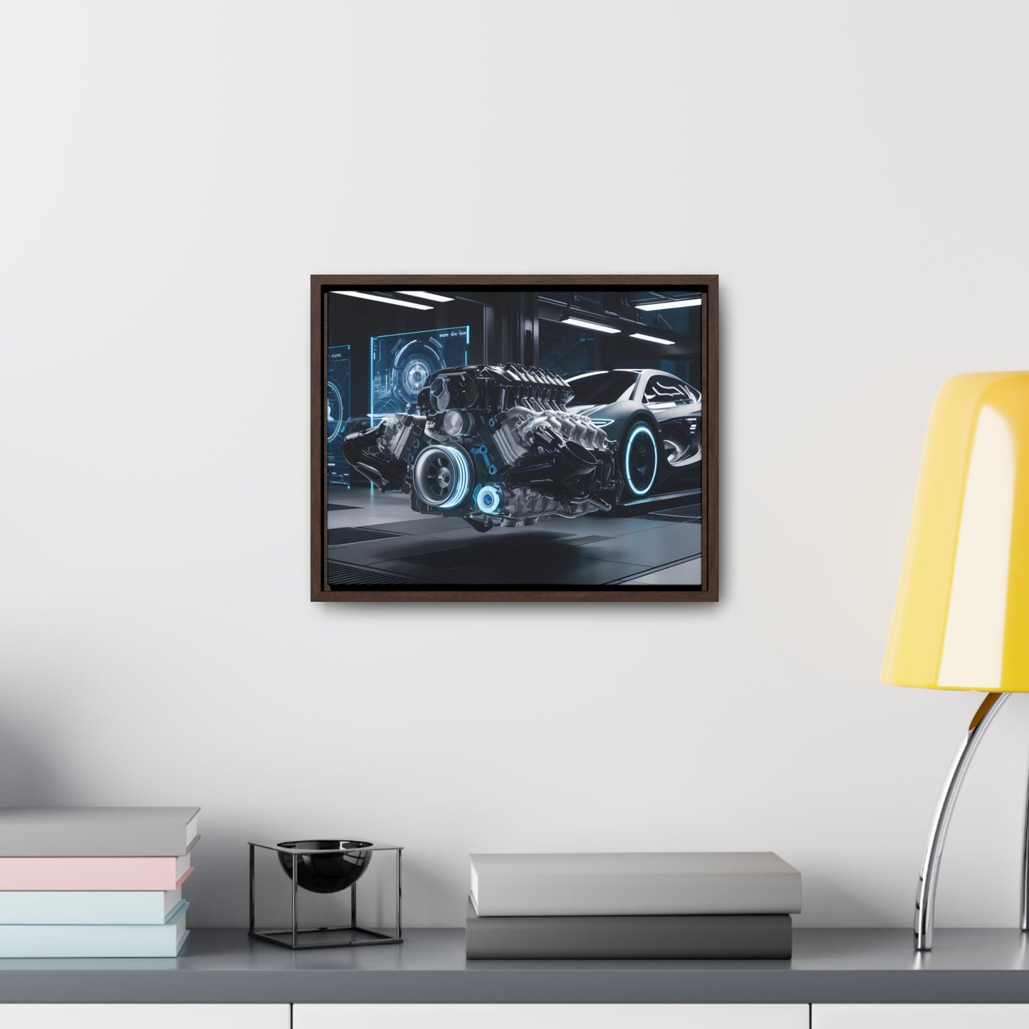 The Future of Automotive Engineering - Gallery Canvas Wraps, Horizontal Frame