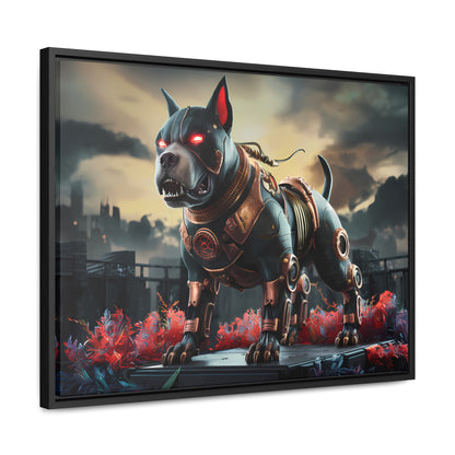 Cyberhound Sentinel - Gallery Canvas Wraps, Horizontal Frame