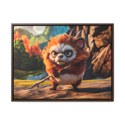 Guardian of the Enchanted Forest - Gallery Canvas Wraps, Horizontal Frame