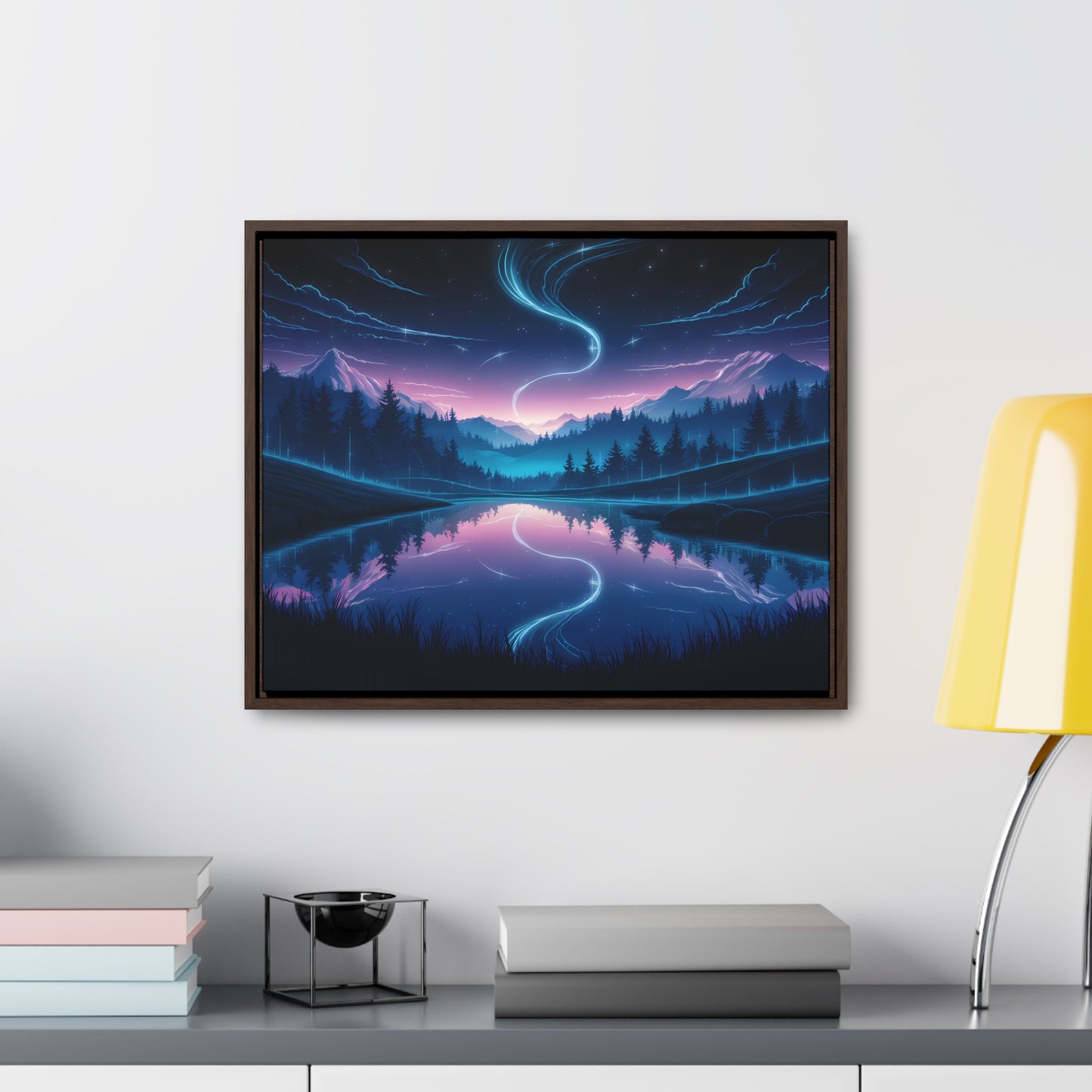 Celestial Reflection - Gallery Canvas Wraps, Horizontal Frame